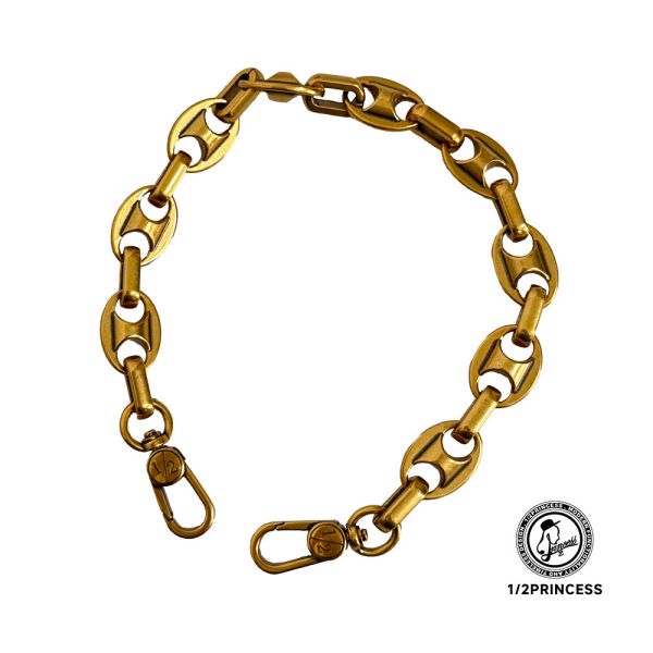 品牌鎏金鍊條萬用帶 