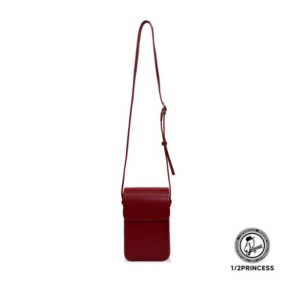 品牌皮革糖磚手機包 