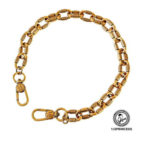 品牌鎏金鍊條萬用帶 