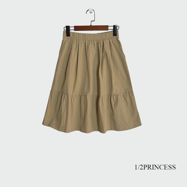 棉麻氣質五分裙 