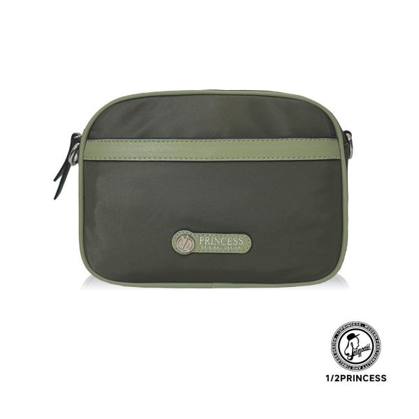 尼龍雙拼小相機斜背 