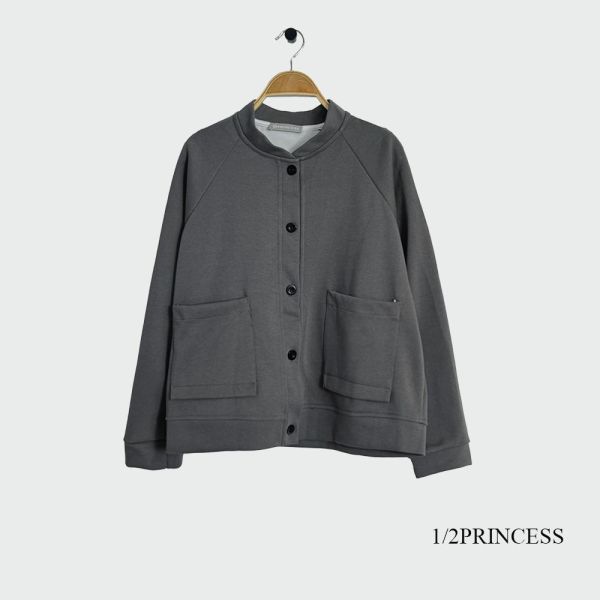 棉質大口袋外套 