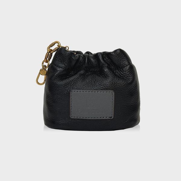 精品館甩紋牛皮奶福雙色小斜背 