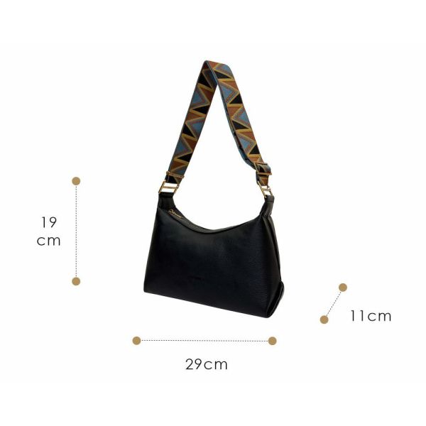 精品館甩紋牛皮阿瑪拉斜背包 