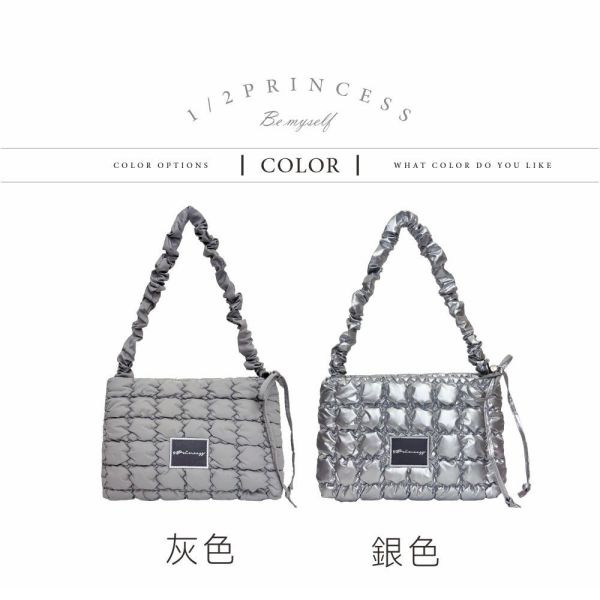 品牌Y2K氣泡糖兩用斜背包 