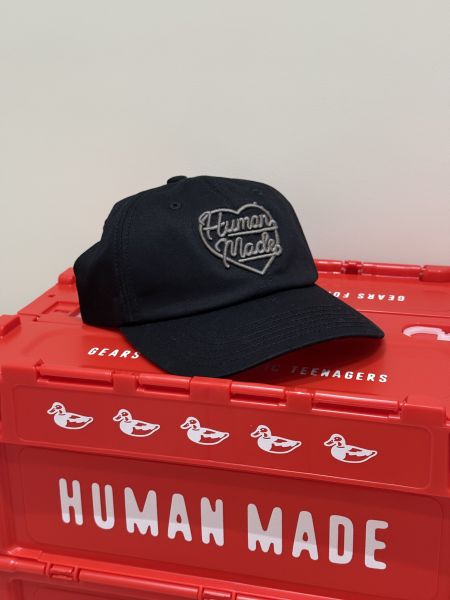 HUMAN MADE 6PANEL TWILL CAP 刺繡老帽 