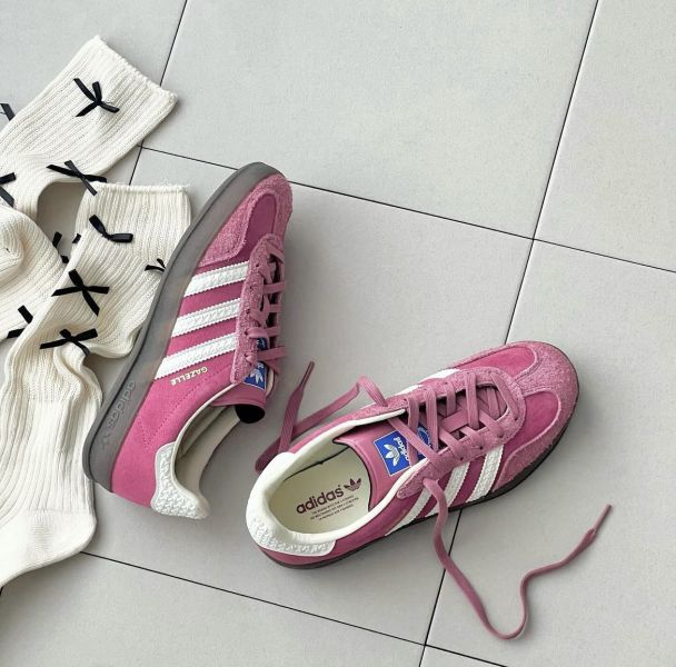 現貨*ADIDAS GAZELLE 莓果粉 