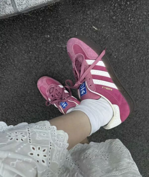 現貨*ADIDAS GAZELLE 莓果粉 