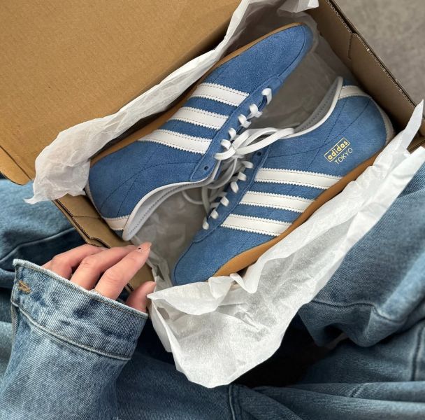 ADIDAS ORIGINALS TOKYO 東京 復古藍  JI0179 
