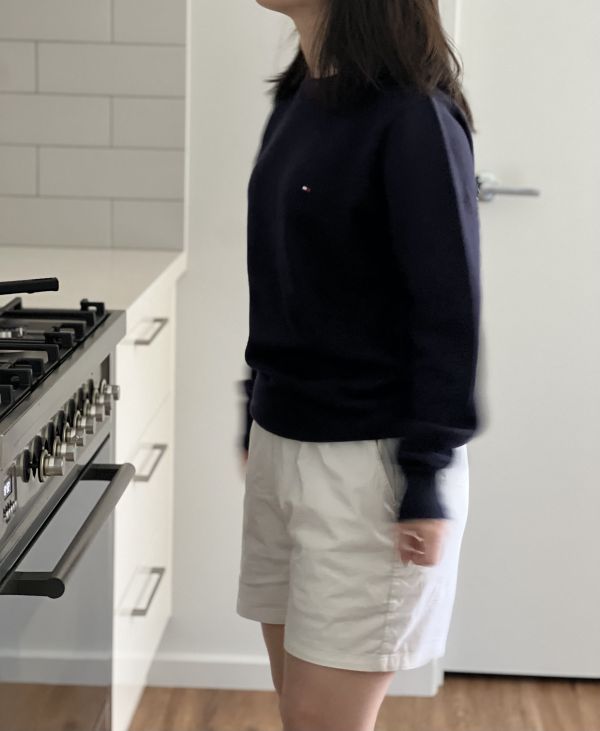 現貨*Tommy hilfiger 華夫格細針織毛衣 