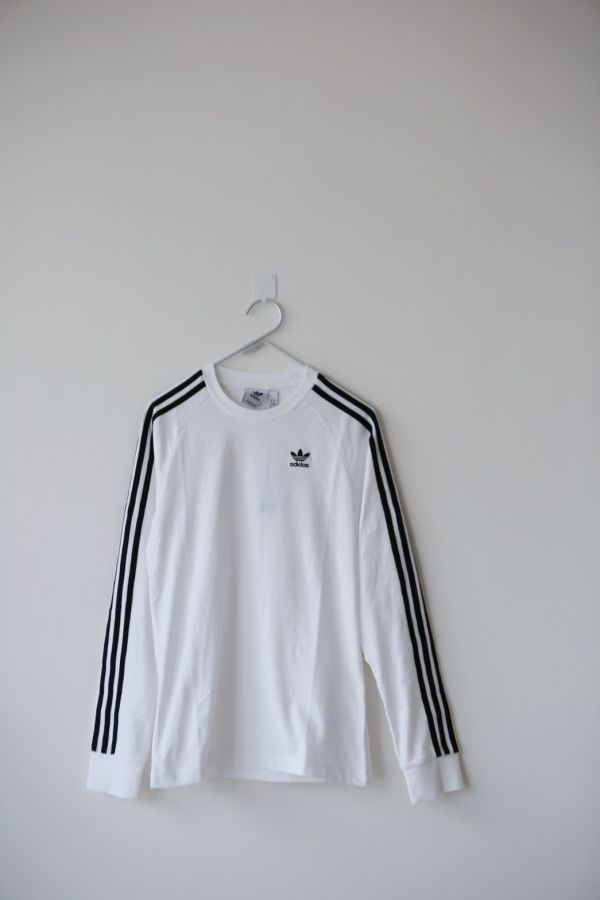 現貨*Adidas 三線薄長T 