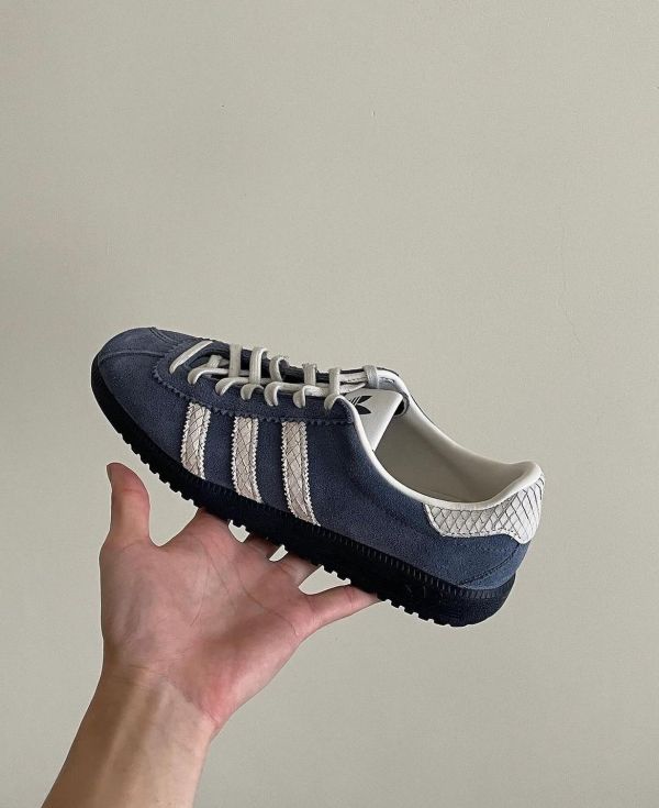 Adidas Bermuda 霧灰藍 