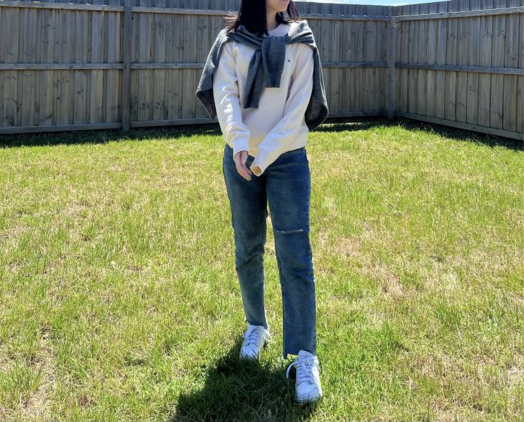 現貨*Tommy hilfiger 華夫格細針織毛衣 