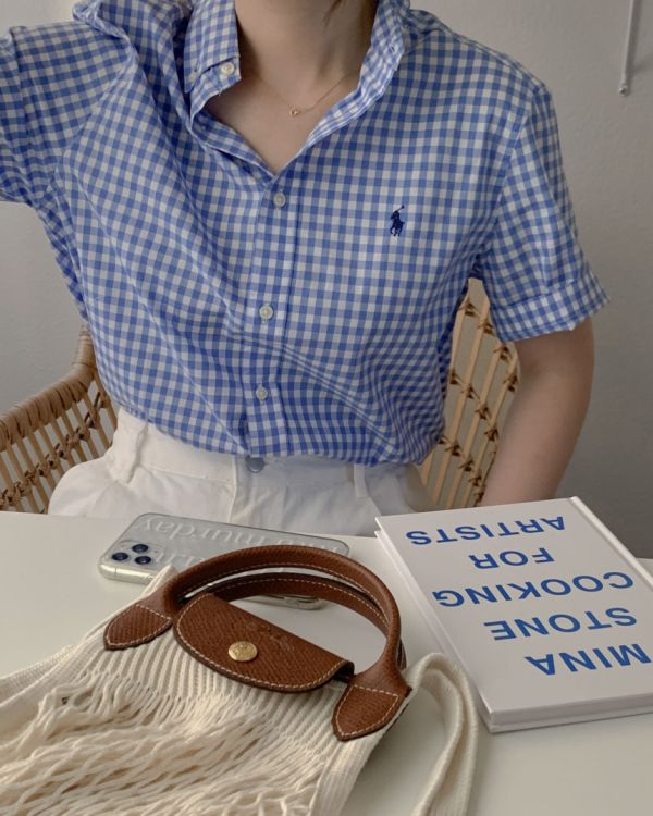 Ralph lauren 格紋襯衫 