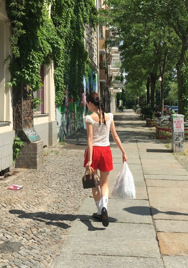 ADIDAS 三線條紋短褲 