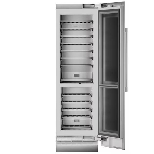 【GE奇異】Monogram 客製化91瓶崁入式大容量數位紅酒櫃 ( ZIW241NBWII) 