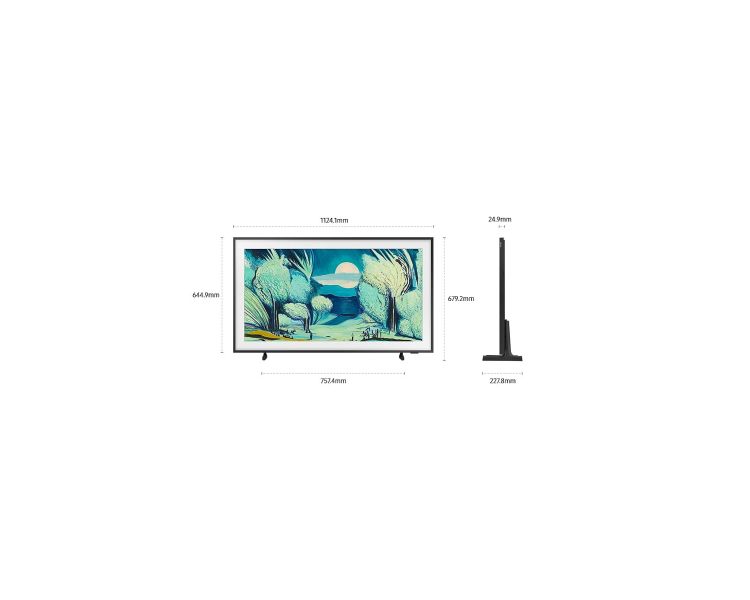 【Samsung三星】50吋 The Frame LS03F QLED 4K Samsung Vision AI 智慧顯示器 (QA50LS03FAXXZW) 