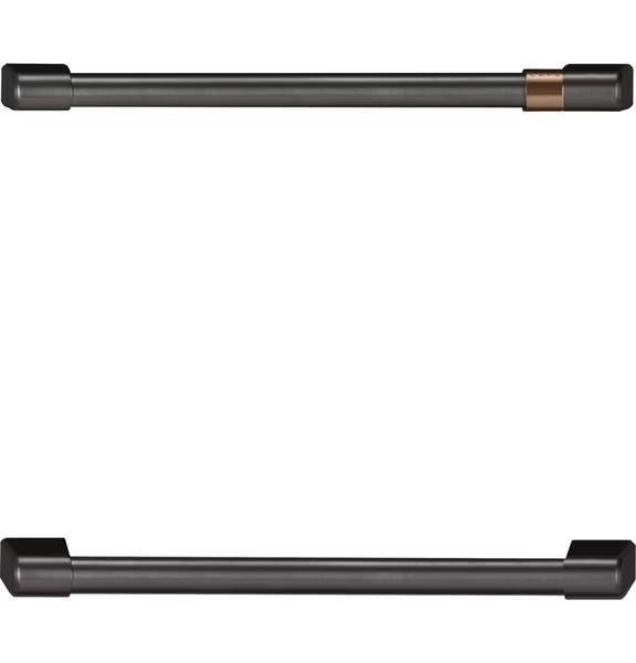 【GE奇異】Café™ 洗碗機把手套件 - 拉絲黑色Brushed Black (CXQD2H2PNBT) 