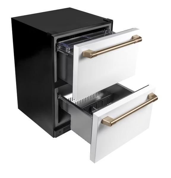 【GE奇異】Café™ 24 吋嵌入式大容量抽屜冰箱 (CDE06RP4NW2) 