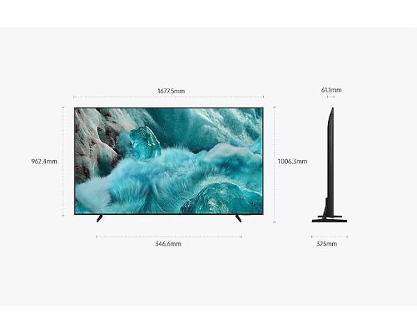 【Samsung三星】75吋 QLED Q7F 4K  Vision AI 智慧顯示器 (QA75Q7FAAXXZW) 