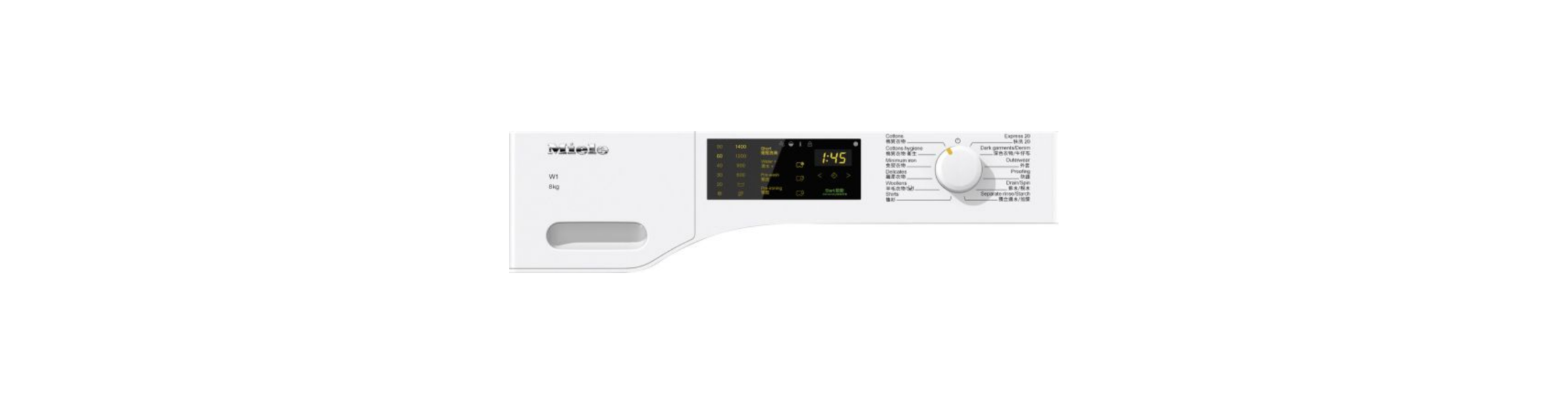 【Miele米勒】8公斤 220V 智能蜂巢式滾筒洗衣機 (WCD120) Miele,米勒,智能蜂巢式滾筒洗衣機,WCD120,Miele智能蜂巢式滾筒洗衣機,米勒智能蜂巢式滾筒洗衣機,滾筒洗衣機,智能洗衣機