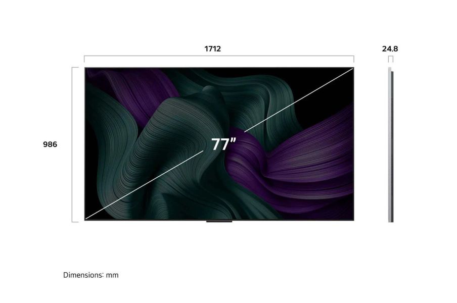 【LG樂金】77吋 OLED 4K 真無線 智慧顯示器(OLED77M5PTA) 