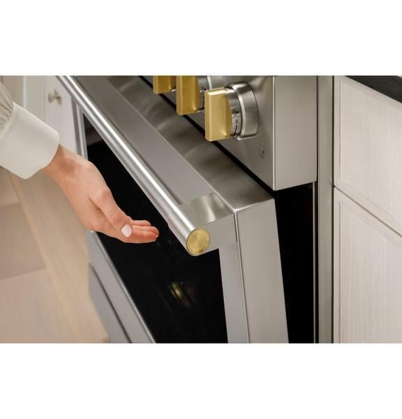 【GE奇異】Monogram® 36吋瓦斯型四口單層爐連烤 ( ZGP364NDTSS) 