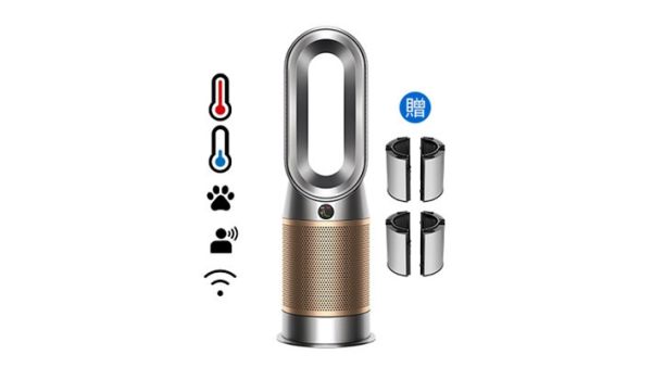 【Dyson戴森】Purifier Hot+Cool De-NOx™ 甲醛NOx偵測涼暖空氣清淨機-鎳金色 (HP12) 