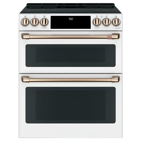 【GE奇異】Café™30吋電能型五口雙層爐連烤 IH爐 (CHS950P4MW2) 