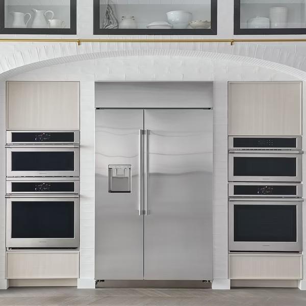 【GE奇異】Monogram 852L大容量崁入式取冰取水對開門冰箱 ( ZISS480DNSS) 