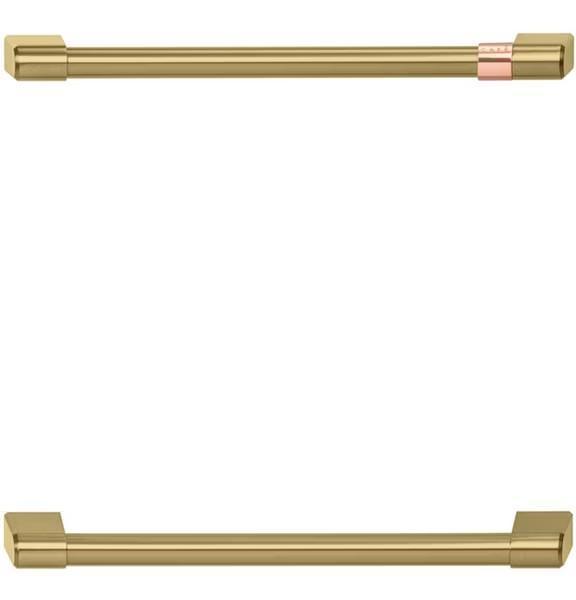 【GE奇異】Café™ 洗碗機把手套件 - 拉絲黃銅 Brushed Brass (CXQD2H2PNCG) 