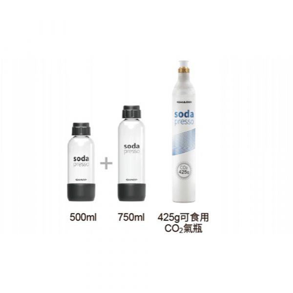 【SHARP夏普】台灣製 Soda Presso氣泡水機  (單氣瓶組) (番茄紅/洋蔥白 CO-SM1T) SHARP,夏普,台灣製,Soda Presso,氣泡水機,番茄紅,洋蔥白,CO-SM1T