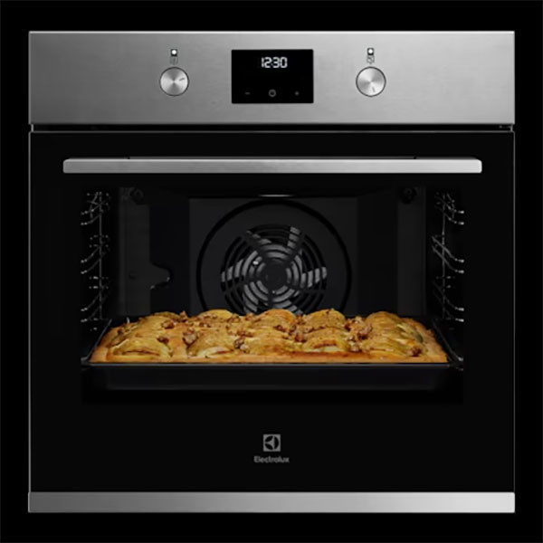 【Electrolux伊萊克斯】60公分 UltimateTaste 500 72公升 嵌入式氣炸烤箱 (KOMGH60TXA) 