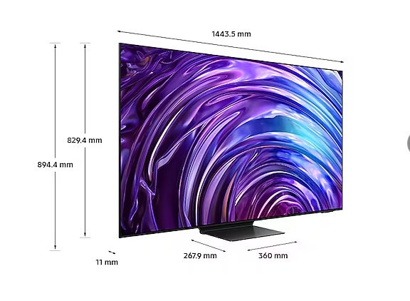 【Samsung三星】65吋 4K OLED AI顯示器 (QA65S95DAXXZW) 