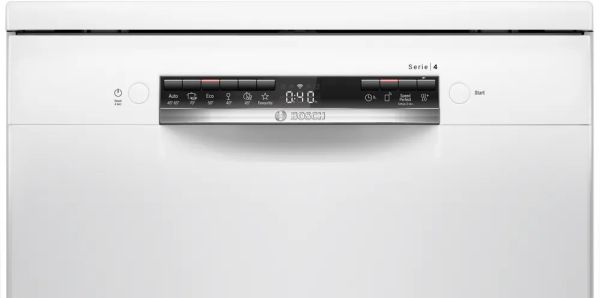 【BOSCH博世】60公分 12人份 獨立式洗碗機 (SMS4ITW00X) 