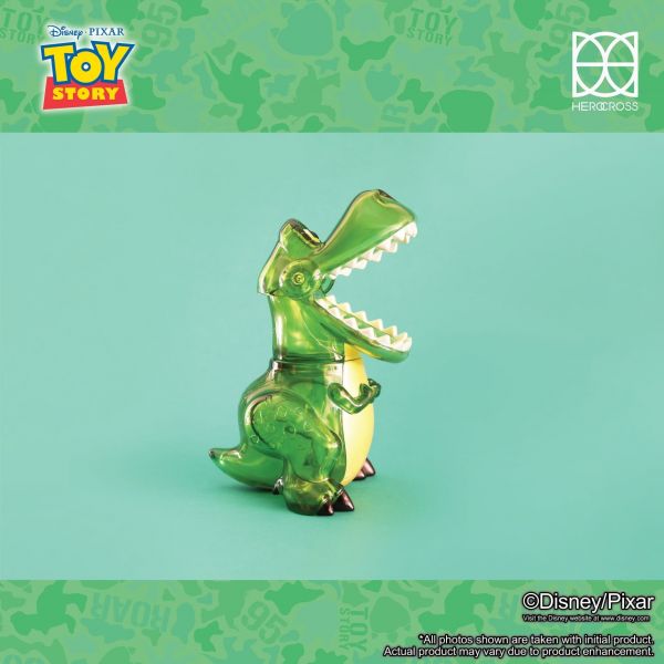 現貨 TOY STORY TOONS: 15CM PARTYSAURUS REX 抱抱龍 彩透版(HMS#007TG) 