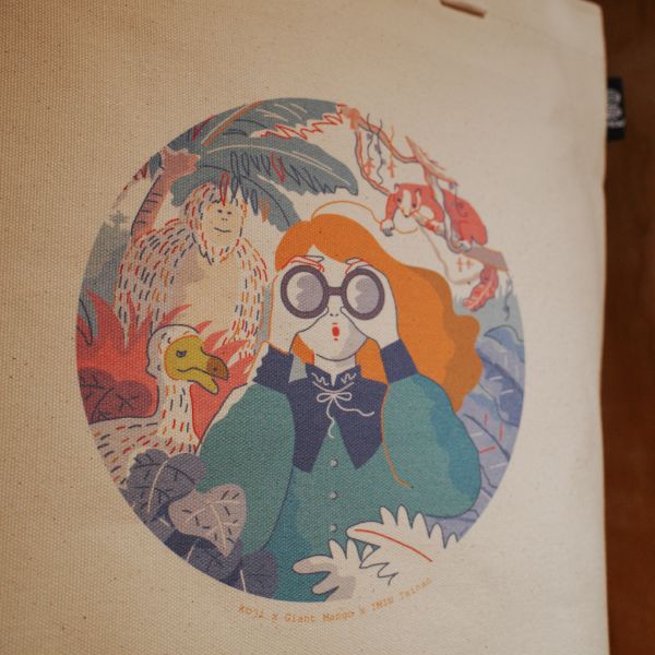 | koji / Strange Reality | 合成帆布托特包/共兩款 