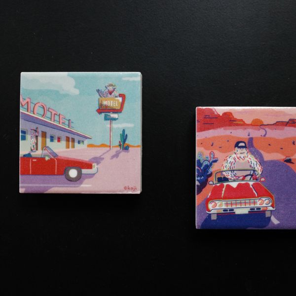 | koji / Strange Reality | 磁磚磁鐵/ 共七款 