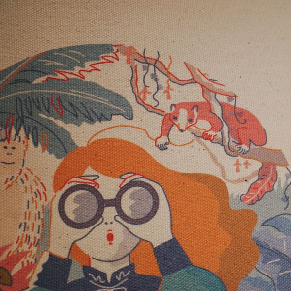 | koji / Strange Reality | 合成帆布托特包/共兩款 