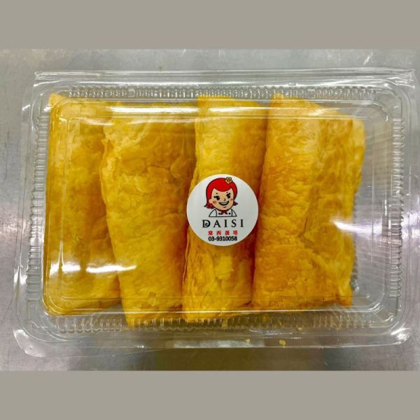 【黛西蛋塔】千層香酥派（蜜汁叉燒/南洋咖哩/乳香芋泥）4入/280g/盒 