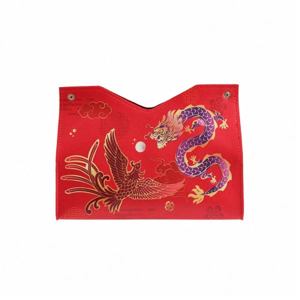 【雨揚珍品】龍鳳祥富面紙套 