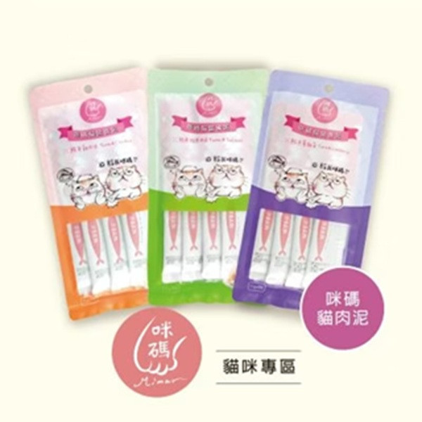 【咪碼】營養貓泥(15g*4入/包) 6包組 
