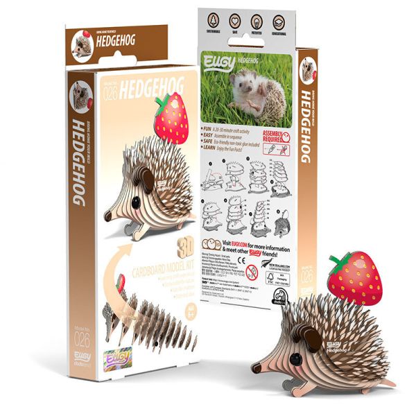 【EUGY】立體動物 3D紙板拼圖 15款任選 _2入_4入_6入 