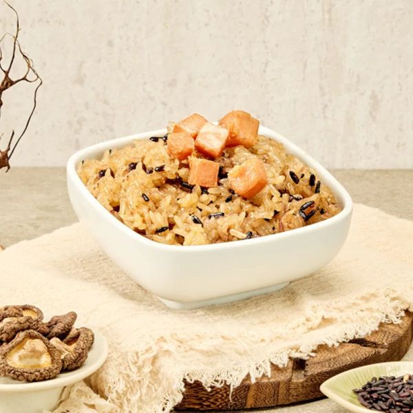 【冊子】油飯 (375g/盒) 7入組_(A組任選：經典油飯、栗子經典油飯、椒香油飯、素油飯、栗子素油飯) (B組任選：櫻花蝦、麻油雞) 