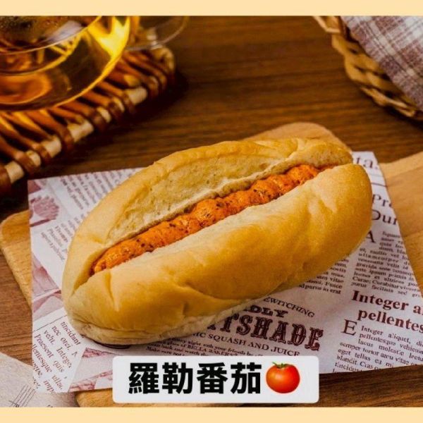 【黛西蛋塔】卡ㄗ卡ㄗ夾心法國麵包：羅勒番茄/蒜香玉米/乳香奶油/大甲芋泥   (2條/包/210g) 