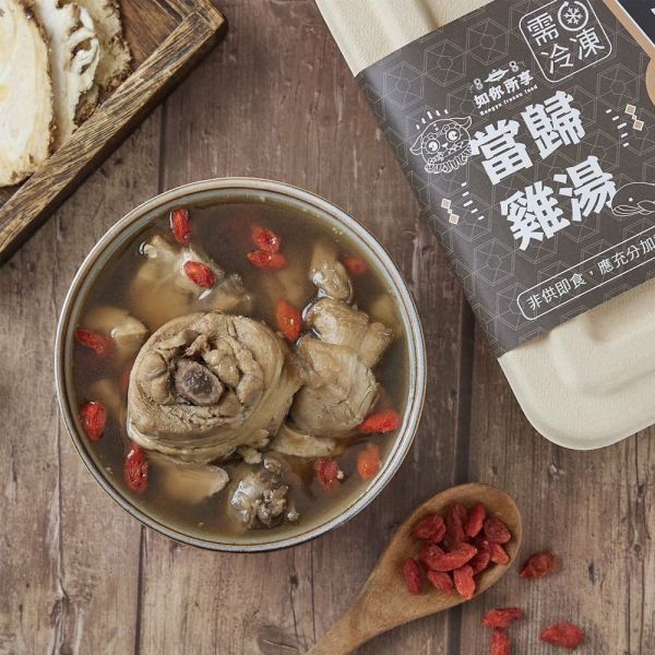 【大葉嚴選】藥膳養生雞湯_四物雞湯/黑早冬菇雞湯/人蔘雞湯/蒜頭雞湯/當歸雞湯/剥皮辣椒雞湯 800g/包 (約2人份) 