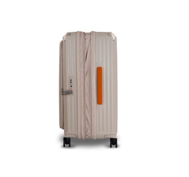 【Acer Fashion】布里斯本前開式/側開式行李箱 20" + 24" + 28" 混搭組合_黃金海岸(黃色)/摩頓沙(可可)/藍花楹粉(粉色) 