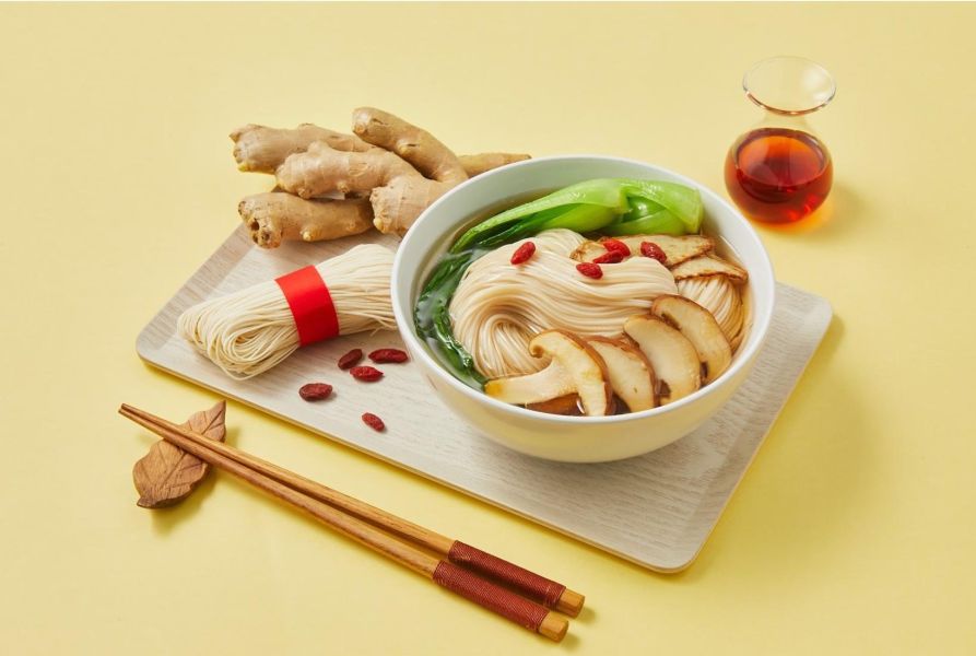 【馬祖老酒】麻油薑-湯麵線 (盒裝3包入)、乾麵線(袋裝5包入) 豬腳,送禮,宵夜,美食