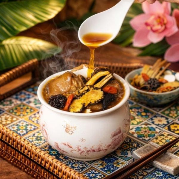 【台北遠東香格里拉】南洋風情粽子食趣組(廣式裹蒸粽+麻油雞肉*2+南洋粽+肉骨茶湯包) 