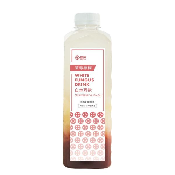 【澎沛】酸甜營養組｜100%在地水果酸甘甜 (百香果白木耳飲*1+蔓越莓白木耳飲*1+草莓檸檬白木耳飲*1+鳳梨火龍果白木耳飲*1) 